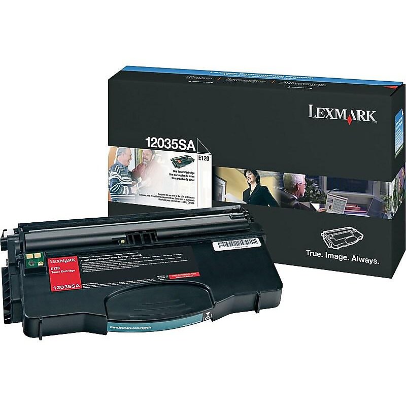 Lexmark 12035SA Black Standard Yield Toner Cartridge image 1