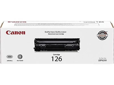 Canon 126 Black Standard Yield Toner Cartridge (3483B001) Sansujyuku sansujyuku.com