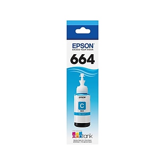 Epson T664 Cyan Ultra High Yield Ink Cartridge