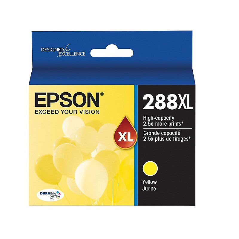 Epson T288XL Yellow High Yield Ink Cartridge   (T288XL420-S) image 1