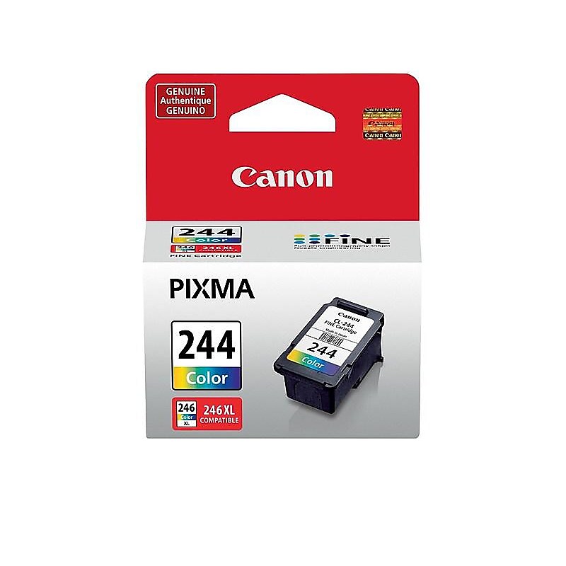 Canon 244 TriColor Standard Yield Ink Cartridge   (1288C001) image 1