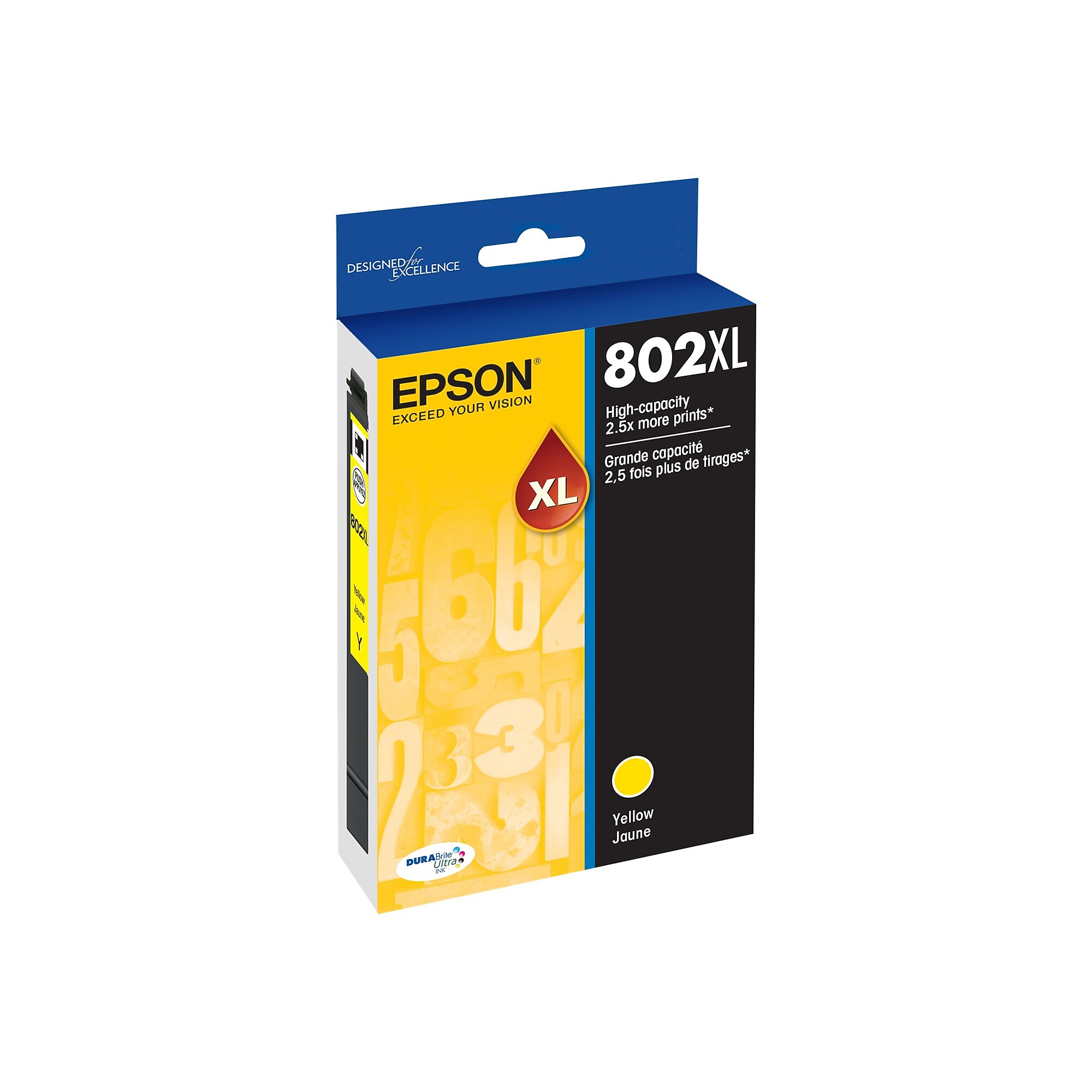 Epson T802XL Yellow High Yield Ink Cartridge   (T802XL420-S) Sansujyuku sansujyuku.com
