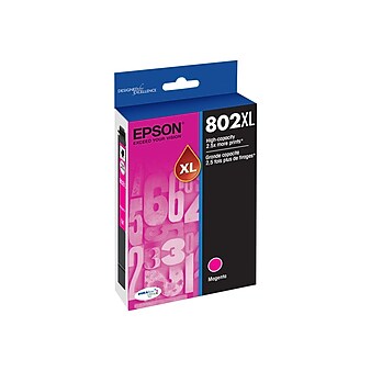 Epson T802XL Magenta High Yield Ink Cartridge