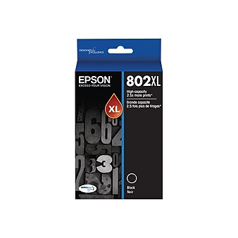 Epson T802XL Black High Yield Ink Cartridge