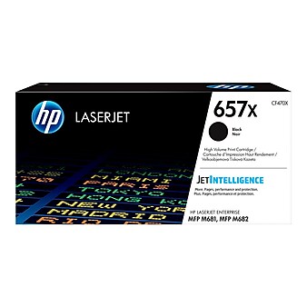 HP 657X Black High Yield Toner Cartridge (CF470X)