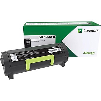 Lexmark 51 Black Standard Yield Toner Cartridge (51B1000)