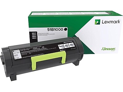 Lexmark 51 Black Standard Yield Toner Cartridge   (51B1000) Sansujyuku sansujyuku.com