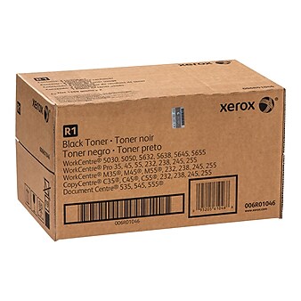 Xerox 006R01046 Black Standard Yield Toner Cartridges, 2/Pack