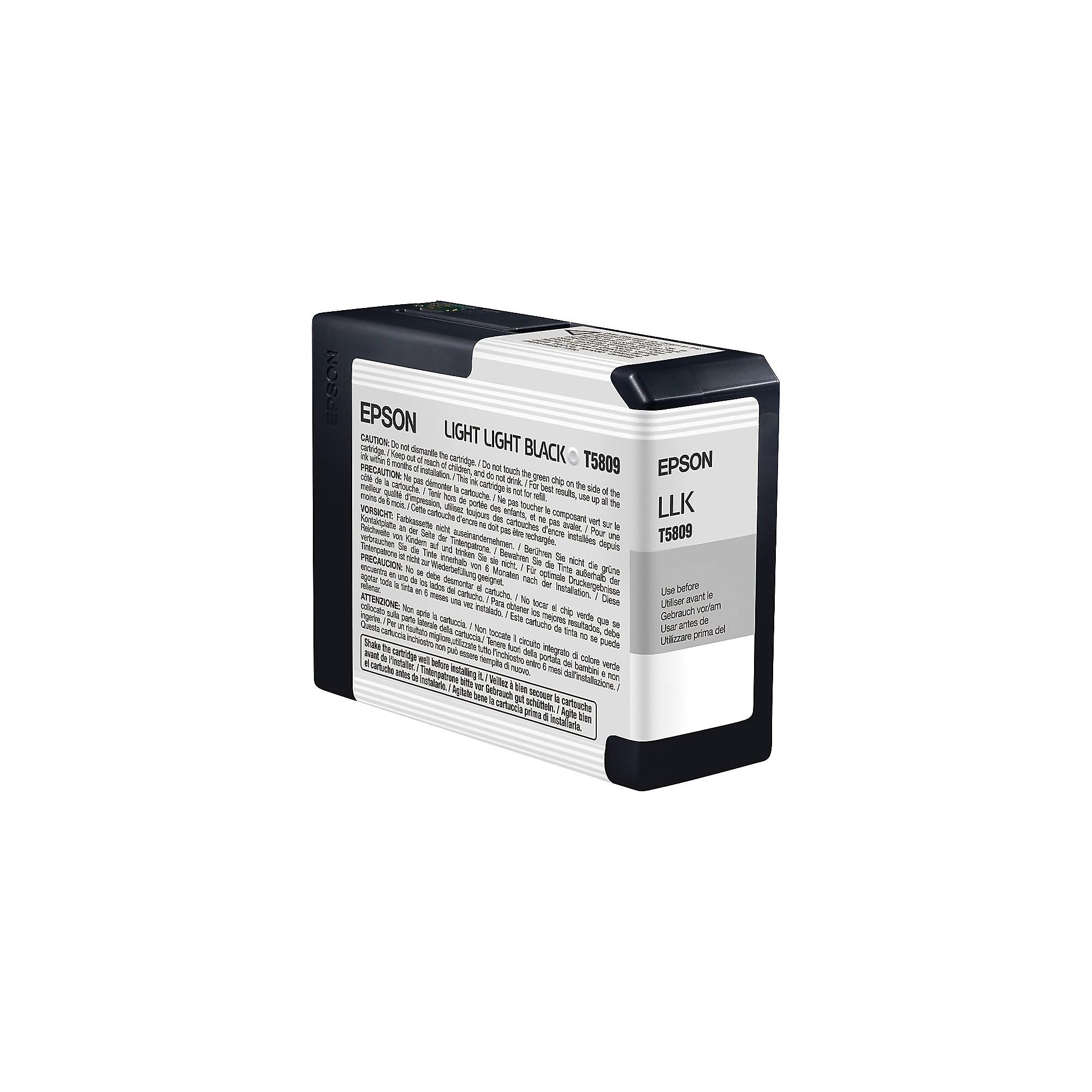 Epson T580 Ultrachrome Light Light Black Standard Yield Ink Cartridge Sansujyuku sansujyuku.com