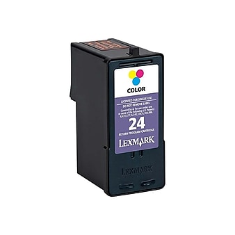 Lexmark 24 Tri-Color Standard Yield Ink Cartridge