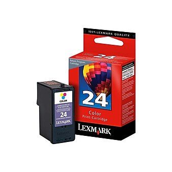 Lexmark 24 Tri-Color Standard Yield Ink Cartridge