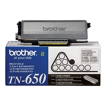 Brother TN-650 Black High Yield-Toner Cartridge