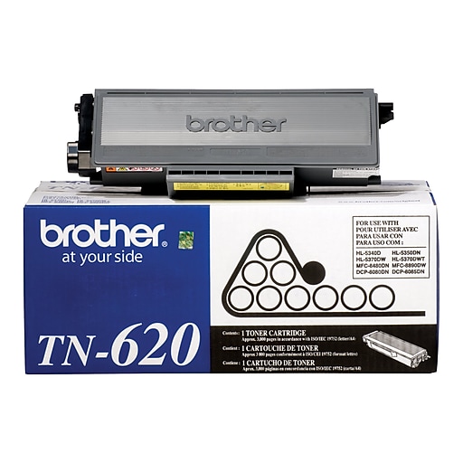 Brother TN-620 Black Standard Staples