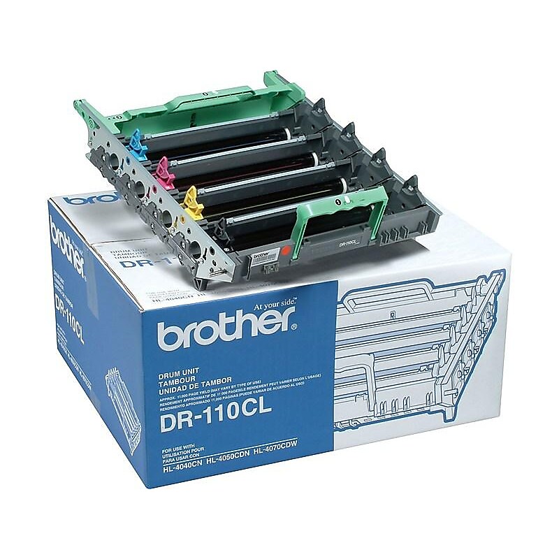 Brother DR-110 Drum Unit, 4/Pack (DR110CL) image 1