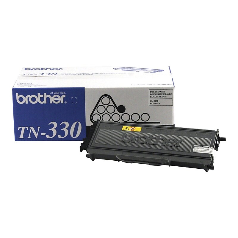 Brother TN-330 Black Standard Toner Cartridge   (BRTTN330) image 1