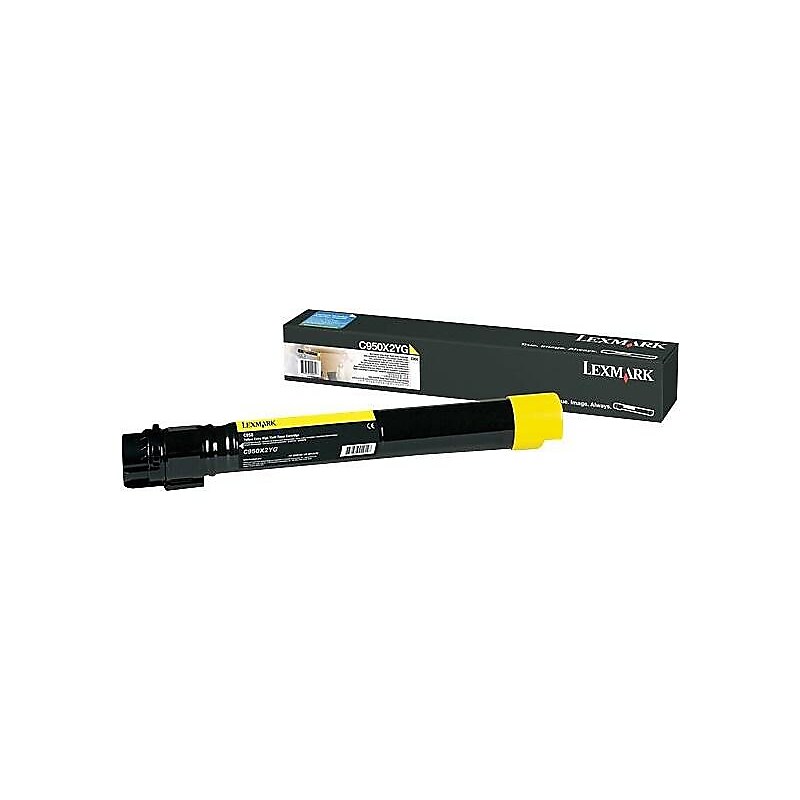 Lexmark C950 Yellow Extra High Yield Toner Cartridge image 1