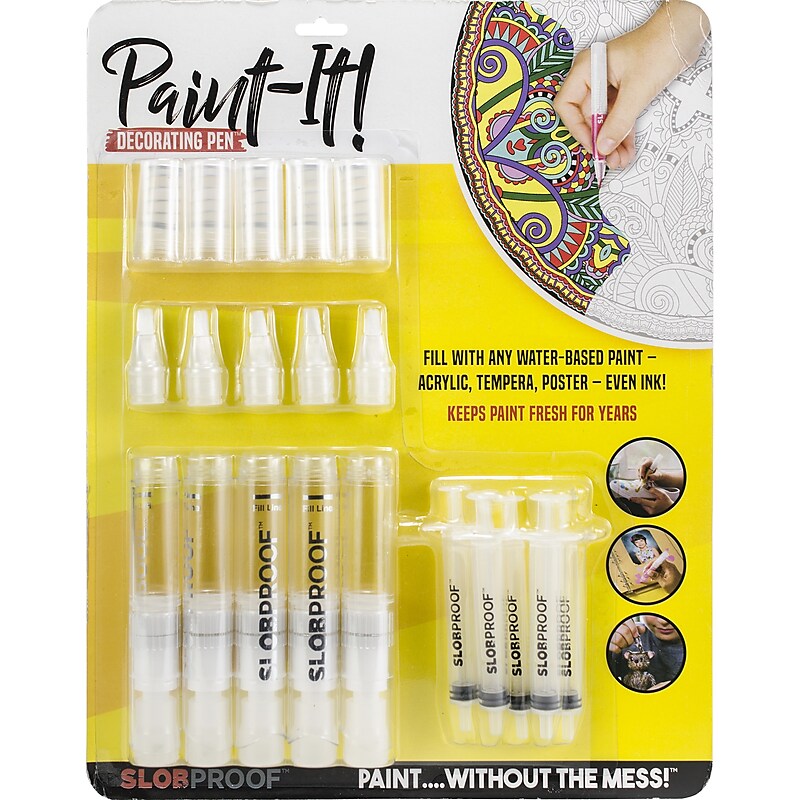 Slobproof 0 Paint-It! Decorating Pen, 5/Pk (SLB004) image 1