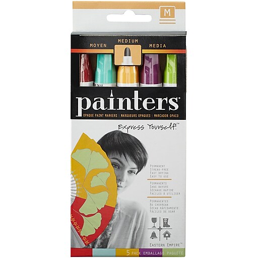 Elmers Painters Opaque Paint Markers, Eastern Empire, Medium Point (OPM
