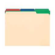 Pendaflex Ready-Tab Reinforced Hanging Folders, Letter Size, Red, 5 Tab, 25/BX