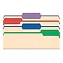 Pendaflex Color Tab File Folders, 3-Tab, Letter Size, Manila, 50/Box  (84101)~#|#~sp41686747_sc7