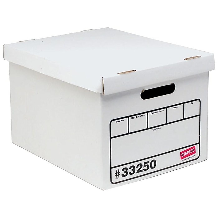 Staples boxes discount