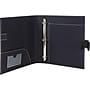 It's Academic 1" 3-Ring Non-View Binder, D-Ring, Black (92875)~#|#~sp41686795_sc7