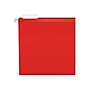 Pendaflex Reinforced Hanging File Folders, 1/5 Tab, Letter Size, Red, 25/Box (PFX4152 1/5 RED)~#|#~sp41686806_sc7