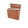 Staples Letha-Tone Expanding File, Blank Index, Letter Size, 13-Pocket, Brown (20036S)~#|#~sp41686879_sc7