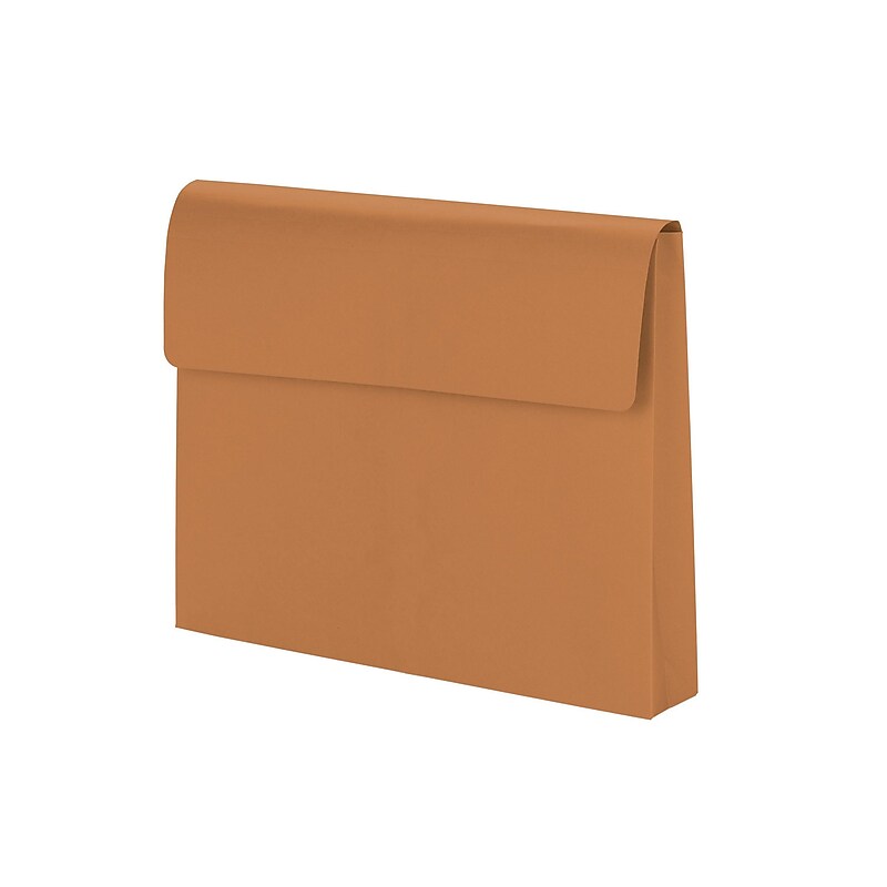 Smead Heavy Duty Redrope Expanding Wallet, 2" Expansion, Letter Size, Brown (77142) image 1