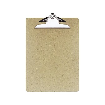 Officemate Hardboard Clipboards,Letter Size, Brown, 3/Pack (83505/83130)