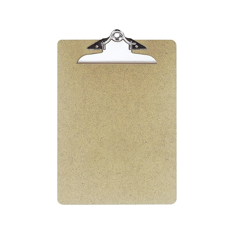 Officemate Hardboard Clipboards, Letter Size, Brown, 3/Pack (83505/83130) image 1