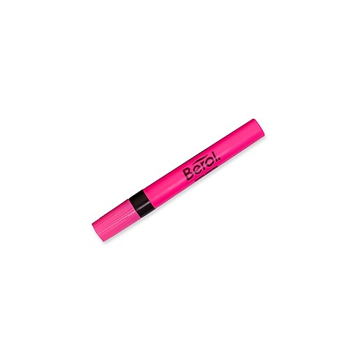Berol® Highlighters, Pink, Chisel Tip, 12/pk (64327) at Staples