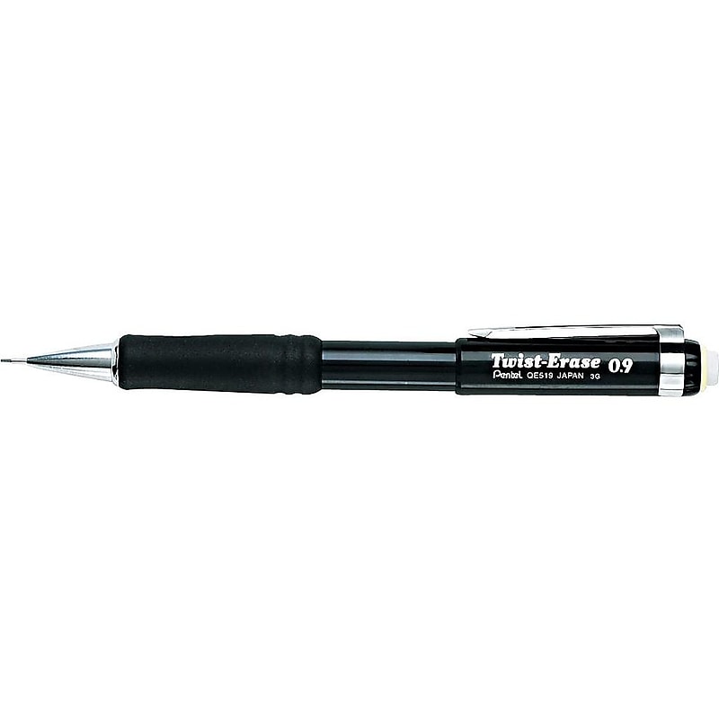 Pentel Twist-Erase III Mechanical Pencil, 0.9mm, #2 Soft Lead (QE519A) image 1