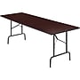 Staples 8' x 30" Wooden Heavy Duty Folding Table, Walnut (58367)~#|#~sp41687331_sc7