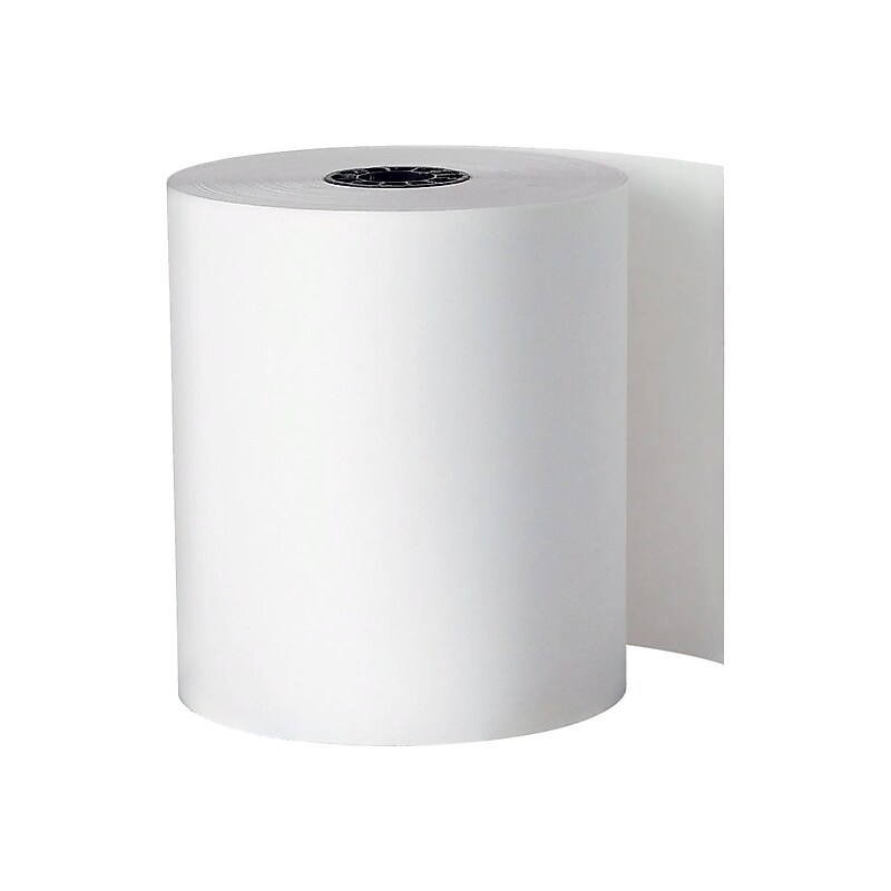 Staples Thermal Cash Register/POS Rolls, 3" x 225', 24/Carton (28393/492002) image 1