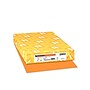 Astrobrights Colored Paper, 24 lbs., 11" x 17", Cosmic Orange, 500 Sheets/Ream (22653)~#|#~sp41687494_sc7