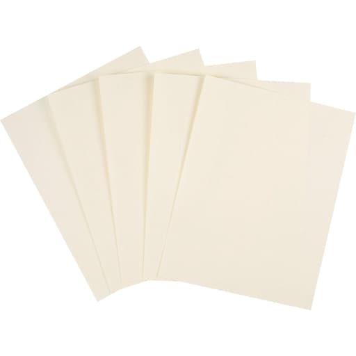 Ivory Pastel Color Card Stock Paper, 67lb Cover Medium Weight Cardstock,  for Arts & Crafts, Coloring, Announcements, Stationary Printing at School