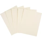 Staples Cover Stock Paper, 67 lbs, 8.5" x 11", Ivory, 250/Pack (82996)