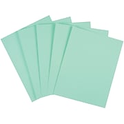 Staples Cover Stock Paper, 67 lbs, 8.5" x 11", Green, 250/Pack (82995)