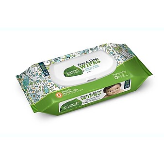 Seventh Generation Free & Clear Unscented Baby Wipes, 64/Pack (34208)