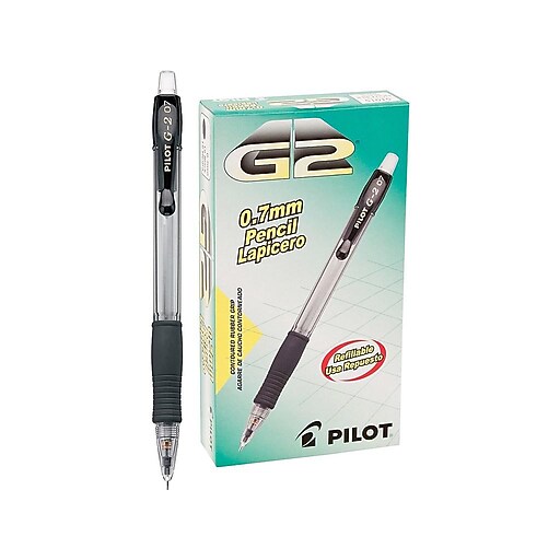 Pilot G2 Mechanical Pencils, No. 2 Medium Lead, 12/Pack (51015) at Staples