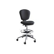 Safco Metro Extended-Height Acrylic Drafting Chair, Black (3442BL)