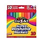 Cra-Z-Art Classic Super Washable Markers, Broad Line, Assorted Colors, 10/Pack (r10002)~#|#~sp41687821_sc7