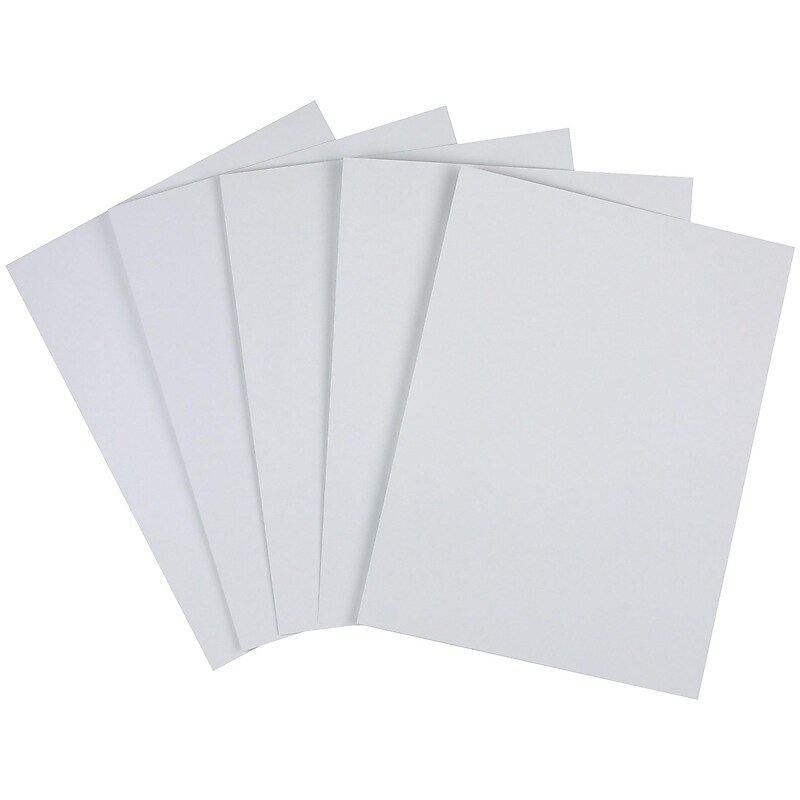 Staples 67 lb. Cardstock Paper, 8.5" x 11", Gray, 250 Sheets/Pack (82994) image 1