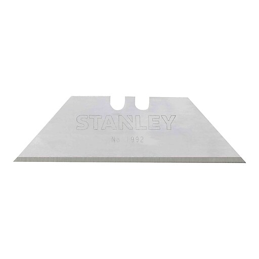Stanley 1992 Heavy-Duty Refill Blades, Gray, 5/Pack (11-921) | Staples