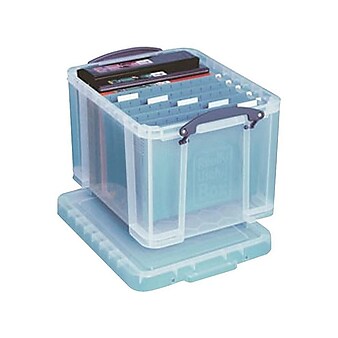 Really Useful File Box, Letter/Legal Size, Clear (32CL)