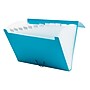 Staples Plastic Expanding File, Letter Size, 13-Pocket, Assorted Colors (51831)~#|#~sp41688217_sc7