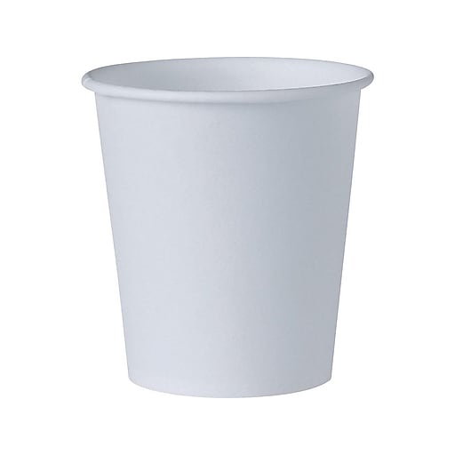 Solo Bare Eco-Forward Cold Cups, 3 Oz., White, 100/Pack (44-2050 ...
