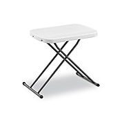Staples Personal Folding Table, 25.5"L x 17.8"W, Gray (79143)