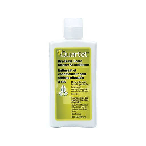 Quartet® 551 Whiteboard Cleaner/Conditioner, NonToxic, 8 oz. Bottle at